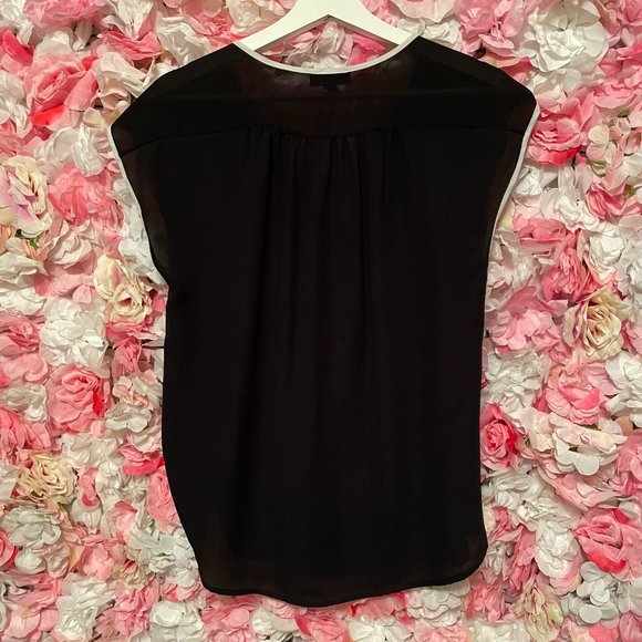 🛍️ 2 for $10 Spense Sheer Cap Sleeve Top Sz Med - Picture 5 of 5